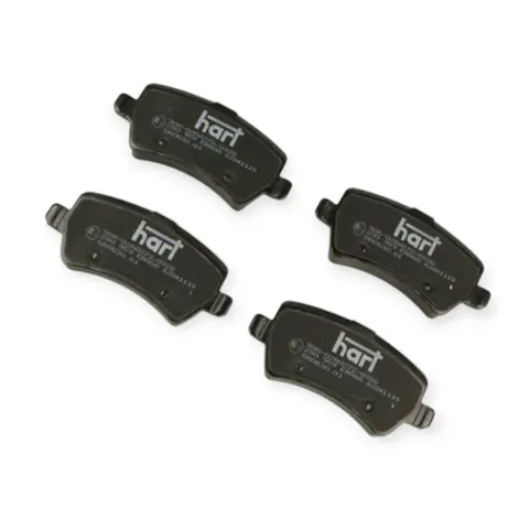 Колодки гальмівні Volvo S80, V70, Ford Galaxy, Land Rover Freelander II (2006-) задні (к-кт 4 шт) HART — Гальмівна система DianaParts