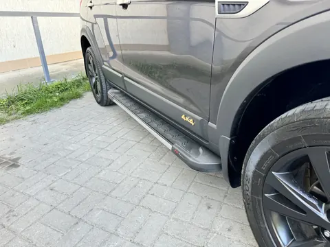 Бокові пороги RedLine V1 (2 шт., Алюміній) 2016-2018 для Opel Antara рр — Opel Antara 2006-2017 гг. DianaParts