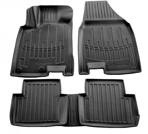 Килимки Stingray 3D (для -20262, 5 шт, поліуретан) для Nissan Qashqai 2010-2014 рр — Nissan Qashqai 2010-2014 гг. DianaParts