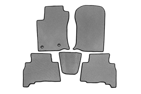 Килимки EVA (сірі) 5 місцевий, 2013-2022 для Toyota Land Cruiser Prado 150 рр — Toyota Land Cruiser Prado 150 2009-2023 гг. DianaParts