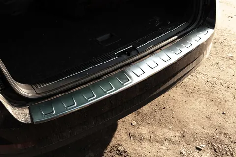 Накладка на задній бампер SW (нерж) для Skoda Superb 2015-2024 рр — Skoda Superb 2015-2024 гг. DianaParts