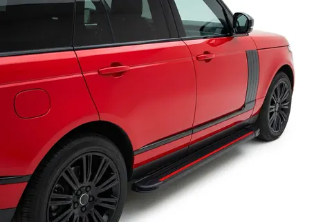 Бокові пороги Maya Red (2 шт., алюміній) для Range Rover IV L405 2013-2021 рр — Range Rover IV L405 2013-2021 гг. DianaParts