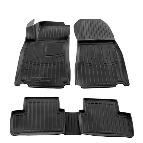 Килимки Stingray 3D (5 шт) для Mercedes A-сlass W177 2018- рр — Mercedes A-сlass W177 2018- гг. DianaParts