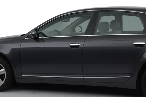 Накладки на ручки (4 шт, нерж) для Ауди A6 C6 2004-2011 рр — Audi A6 C6 2004-2011 гг. DianaParts
