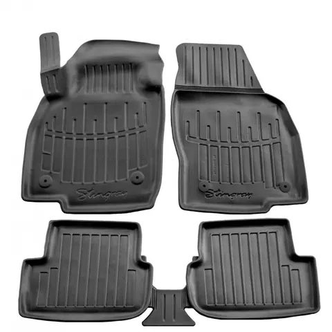Килимки Stingray 3D (5 шт, поліуретан) для Volkswagen Polo 2017- рр — Volkswagen Polo 2017- гг. DianaParts