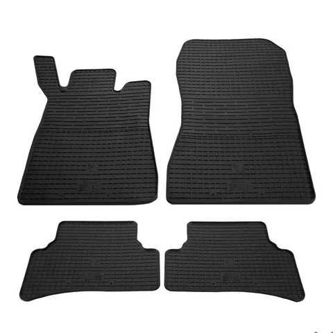 Гумові килимки (4 шт, Stingray Premium) для Mercedes C-class W203 2000-2007 рр — Mercedes C-class W203 2000-2007 гг. DianaParts