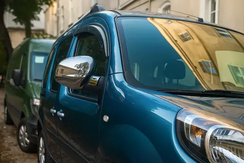 Накладки на дзеркала (2 шт, пласт) Carmos - Хромований пластик для Mercedes Citan 2013-2021 рр — Mercedes Citan 2013-2021 гг. DianaParts