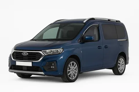 Вітровики з хромованим молдингом Niken Luxury (2 шт) для Ford Connect 2021- рр — Ford Connect 2021- гг. DianaParts