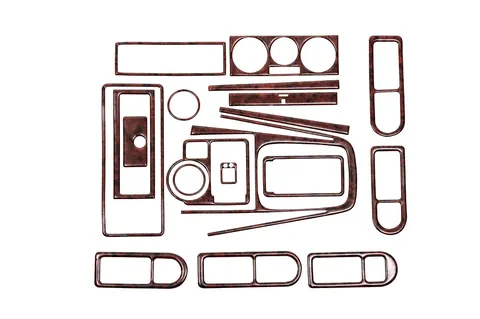 Накладки на панель Карбон для Volkswagen Golf 4 1997-2006 рр — Volkswagen Golf 4 1997-2006 гг. DianaParts