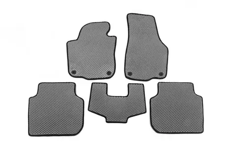 Килимки EVA (USA, Сірий) для Volkswagen Passat B7 2012-2015 рр — Volkswagen Passat B7 2012-2015 гг. DianaParts