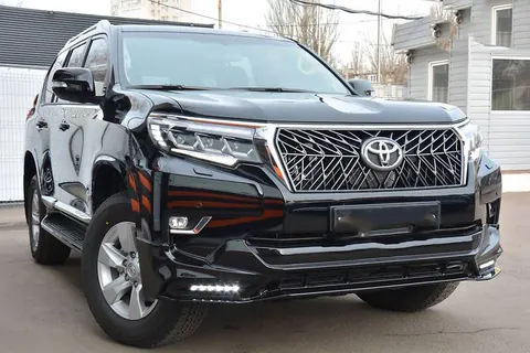 Накладки на передній і задній бампер TRD (2017-) Білий колір для Toyota Land Cruiser Prado 150 2009-2023 рр — Toyota Land Cruiser Prado 150 2009-2023 гг. DianaParts