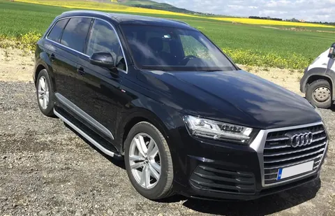 Бокові пороги Fullmond (2 шт., Алюміній) для Ауди Q7 2015-2026 рр — Audi Q7 2015–2026 гг. DianaParts