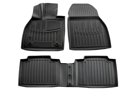 Килимки Stingray 3D (4 шт, поліуретан) для Toyota bZ4X 2022- рр — Toyota bZ4X 2022- гг. DianaParts