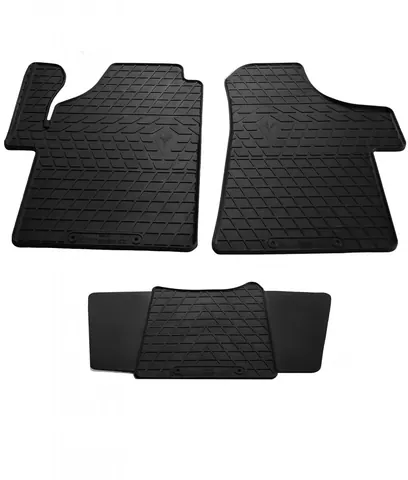 Гумові килимки (3 шт, Stingray) для Mercedes Vito W639 2004-2014 рр — Mercedes Vito W639 2004-2014 гг. DianaParts