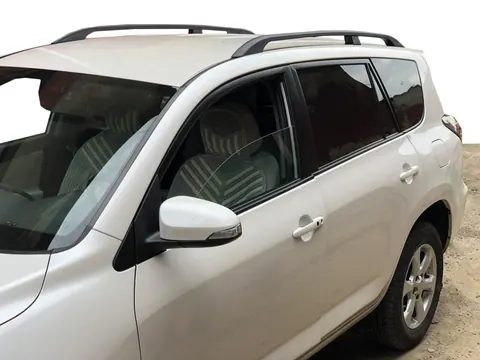Рейлінги Чорні Турецькі Коротка база, Металеві ніжки для Toyota Rav 4 2006-2013 рр — Toyota Rav 4 2006-2013 гг. DianaParts