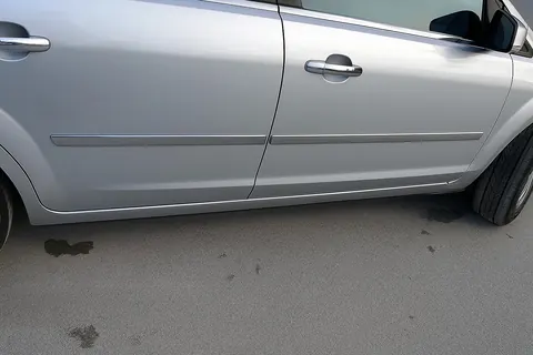 Молдинг дверний (4 шт, нерж) OmsaLine - Італійська нержавійка для Ford Focus II 2005-2008 рр — Ford Focus II 2005-2008 гг. DianaParts