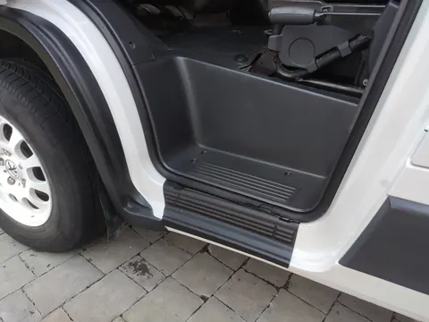 Накладки на дверні пороги EuroCap (2 шт, ABS) для Citroen Jumper 2007-2025 рр — Citroen Jumper 2007-2025 гг. DianaParts