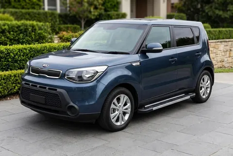 Бокові пороги Duru (2 шт., Алюміній) для Kia Soul II 2013-2018 рр — Kia Soul II 2013-2018 гг. DianaParts