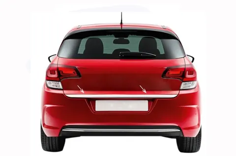Накладка на кромку багажника (нерж.) OmsaLine - Італійська нержавійка для Citroen C-4 2010-2018 рр — Citroen C-4 2010-2018 гг. DianaParts