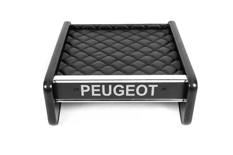 Полиця на панель 2000-2006 (Чорна з чорною ниткою) для Peugeot Boxer рр — Peugeot Boxer 1994-2006 гг. DianaParts