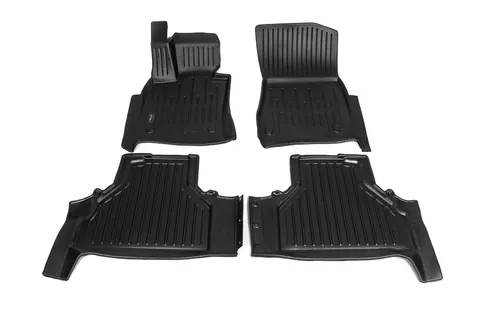 Килимки Stingray 3D (4 шт, поліуретан) для BMW X6 E71 2008-2014 рр — BMW X6 E71 2008–2014 гг. DianaParts