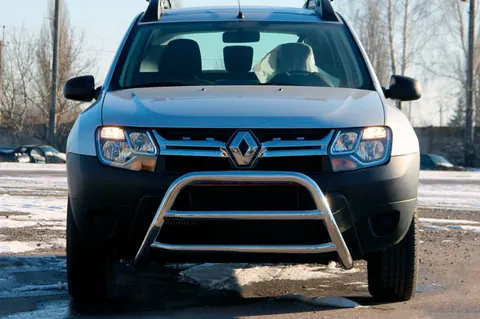 Кенгурятник WT022 (нерж) для Dacia Duster 2008-2018 рр — Dacia Duster 2008-2018 гг. DianaParts