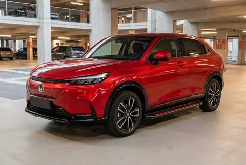 Бокові пороги Maya Red (2 шт., Алюміній) для Honda HR-V 2021- рр — Honda HR-V 2021- гг. DianaParts