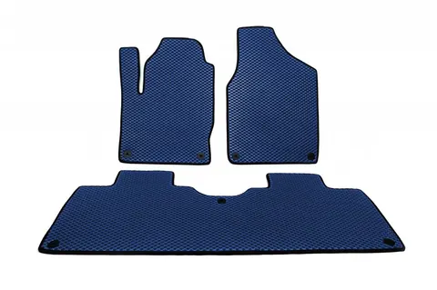 Килимки EVA (2 ряди, сині) для Volkswagen Sharan 1995-2010 рр — Volkswagen Sharan 1995-2010 гг. DianaParts