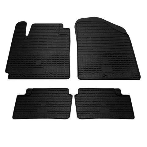 Гумові килимки (4 шт, Stingray Premium) для Hyundai I-10 2008-2013 рр — Hyundai I-10 2008-2013 гг. DianaParts
