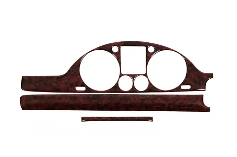 Накладки на панель (доповнення) Дерево для Volkswagen Passat B6 2006-2012 рр — Volkswagen Passat B6 2006-2012 гг. DianaParts