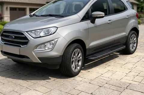 Бокові пороги Bosphore Black (2 шт., алюміній) для Ford Ecosport 2013-2022 рр — Ford Ecosport 2013-2022 гг. DianaParts