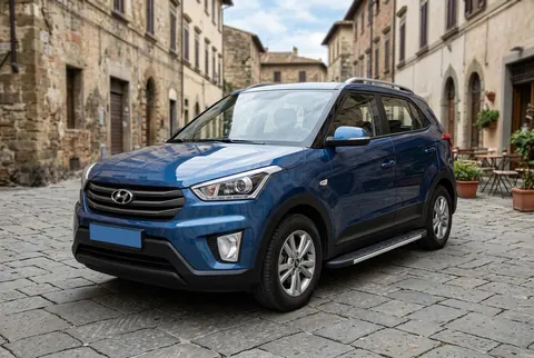Бокові пороги Duru (2 шт., Алюміній) для Hyundai Creta 2014-2020 рр — Hyundai Creta 2014-2020 гг. DianaParts