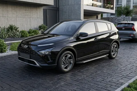 Бокові пороги Bosphore Duru (2 шт., Алюміній) для Hyundai Bayon 2021- рр — Hyundai Bayon 2021- гг. DianaParts
