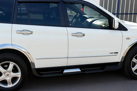 Накладки навколо ручок (4 шт, пласт) для SsangYong Kyron 2005-2014 рр — SsangYong Kyron 2005-2014 гг. DianaParts