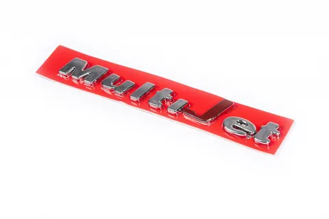 Позначка Multijet (самоклейка) 135мм для Fiat Punto Grande/EVO 2006-2018 рр — Fiat Punto Grande/EVO 2006-2018 гг. DianaParts