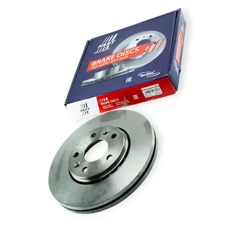 Диск гальмівний Renault Trafic (2014-) передній (296mm28mm) Fast — Автозапчастини DianaParts