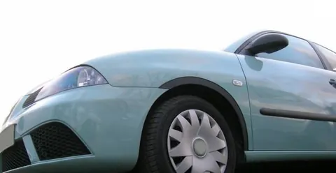 Накладки на арки (4 шт, чорні) для Seat Ibiza 2002-2009 рр — Seat Ibiza 2002-2009 гг. DianaParts