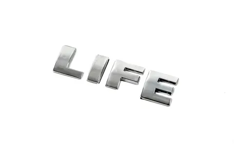 Напис Life (під оригінал) для Volkswagen Caddy 2004-2010 рр — Volkswagen Caddy 2004-2010 гг. DianaParts