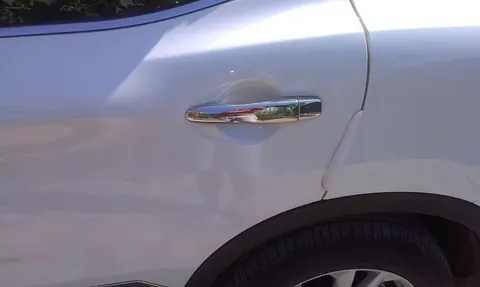 Накладки на ручки (4 шт., нерж.) З чіпом, Carmos - Турецька сталь для Nissan X-trail T32/Rogue 2014-2021 рр — Nissan X-trail T32/Rogue 2014-2021 гг. DianaParts