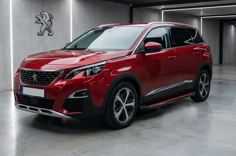 Бокові пороги Maya Red (2 шт., алюміній) для Peugeot 5008 2016-2023 рр — Peugeot 5008 2016-2023 гг. DianaParts
