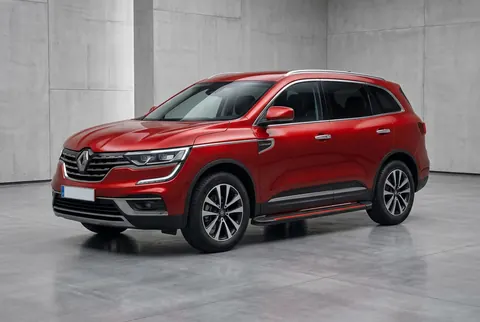 Бокові пороги Maya Red (2 шт., алюміній) для Renault Koleos 2016-2024 рр — Renault Koleos 2016-2024 гг. DianaParts
