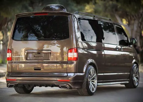 Накладка на задній бампер Sport 2 (під фарбування) для Volkswagen T5 Multivan 2003-2010 рр — Volkswagen T5 Multivan 2003–2010 гг. DianaParts