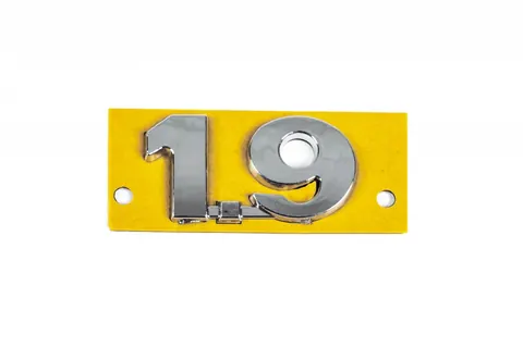 Напис 1.9 (48мм на 25мм) для Volkswagen Jetta 1998-2005 рр — Volkswagen Jetta 1998-2005 гг. DianaParts