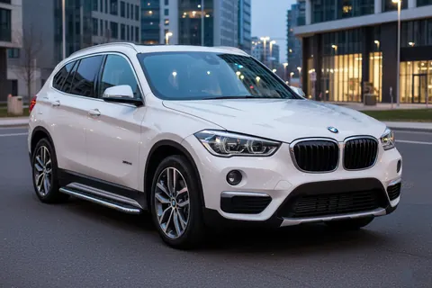 Бокові пороги Maydos V1 (2 шт., Алюміній) для BMW X1 F48 2015-2022 рр — BMW X1 F48 2015-2022 гг. DianaParts