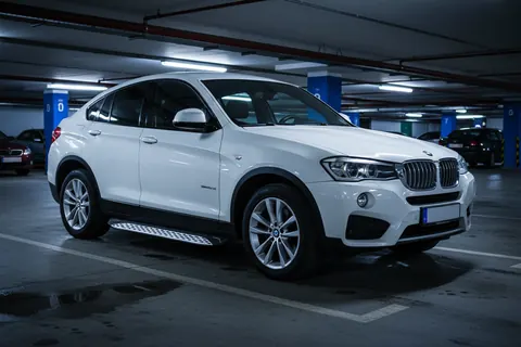 Бокові пороги Shining V1 (2 шт., Алюміній) для BMW X4 F26 2014-2018 рр — BMW X4 F26 2014-2018 гг. DianaParts