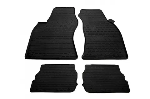 Гумові килимки (4 шт, Stingray Premium) для Ауди A6 C5 1997-2001 рр — Audi A6 C5 1997-2001 гг. DianaParts