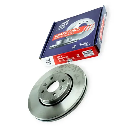 Диск гальмівний Renault Megane II, Laguna I, Kangoo I передній (d280x24mm) Fast — Автозапчастини DianaParts