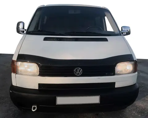 Дефлектор капоту (прямі фари) (EuroCap V1) для Volkswagen T4 Transporter 1990-2003 рр — Volkswagen T4 Transporter 1990-2003 гг. DianaParts