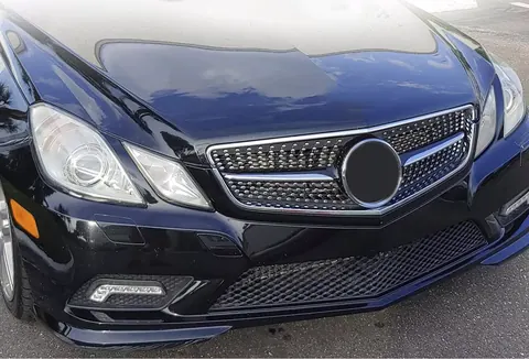 Передня решітка (2009-2013, Diamond Silver) для Mercedes E-сlass coupe C207 рр — Mercedes E-сlass coupe C207 2010-2017 гг. DianaParts