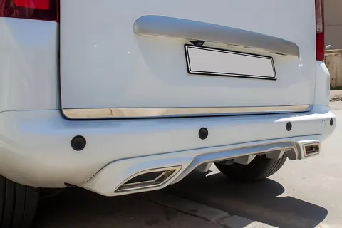 Нижня кромка кришки багажника OmsaLine (нерж.) для Opel Combo 2019- рр — Opel Combo 2019- гг. DianaParts